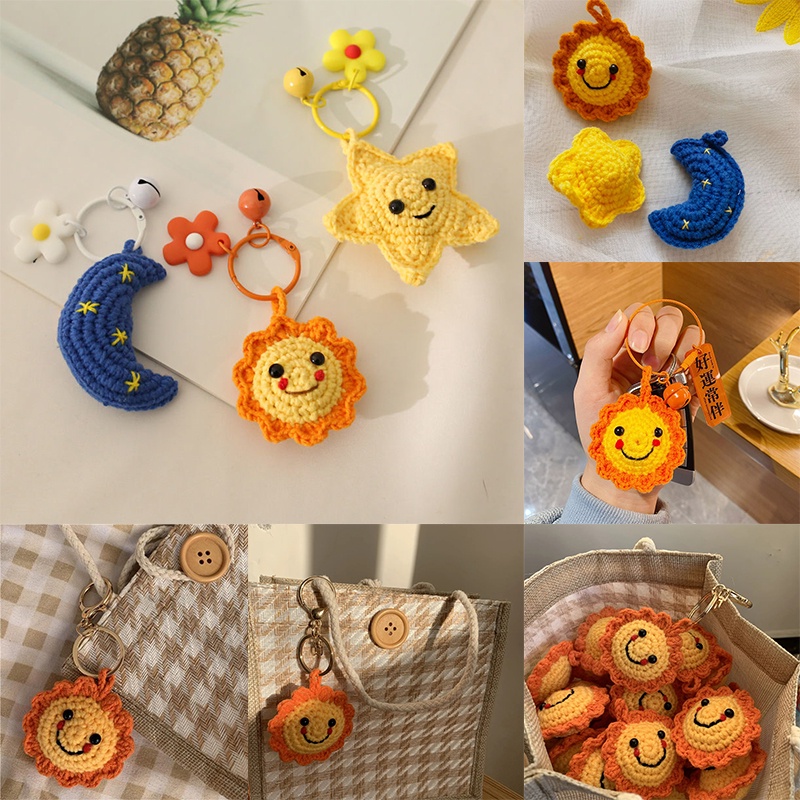 Móc Khóa Hình Hoa Hướng Dương Xinh Xắn