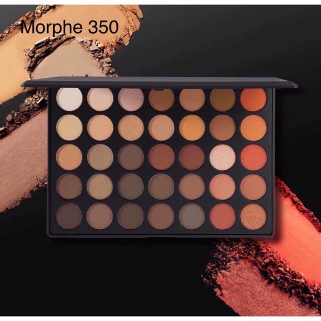 BẢNG PHẤN MẮT MORPHE 350M 35 Ô MATTE EYESHADOW PALETTE CHÍNH HÃNG new 80%