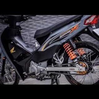 Tem trùm wave a xám xi măng , độ team decal xe rẻ đẹp