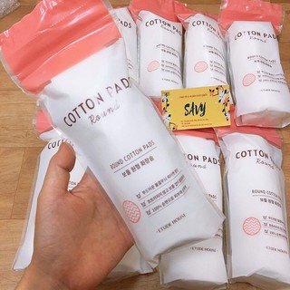 Bông tẩy trang tròn Etude house cotton pads round
