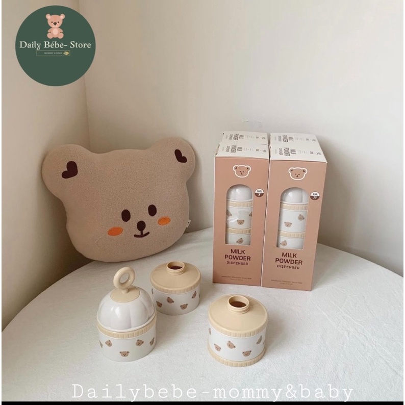 Hộp chia sữa 3 ngăn 𝗗𝗼𝘁𝘁𝗼𝗱𝗼𝘁 𝗛𝗮̀𝗻 𝗤𝘂𝗼̂́𝗰 .