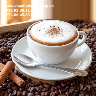 ly sứ uống cà phê capuchino, latte - ly sứ uống cà phê