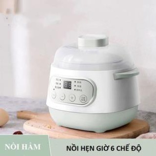 Nồi Hầm Cháo, Kho Cá Chậm, Hầm Cách Thủy, Ninh Cháo Cho Bé 4In 1 Tiện Dụng Cho Gia Đình Bạn