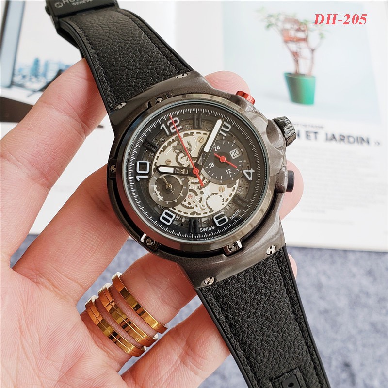 Đồng hồ nam Hublot bản sport Ferari cao cấp hộp hãng bảo hành 12 tháng DH205 | BigBuy360 - bigbuy360.vn