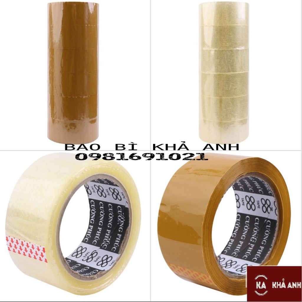 1 Cuộn Băng Keo đục 100 Yard siêu dính chắc