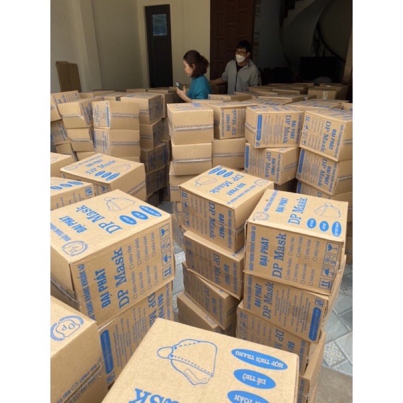 (Túi 10 chiếc) Khẩu Trang 4D MASK KF94 Đại Phát Công Nghệ Dập Hàng Quốc, Thiết Kế Thời Trang, Kháng Khuẩn