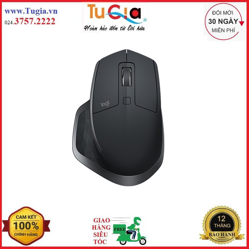 Chuột không dây Logitech Bluetooth/ Wireless Mouse MX Master 2S - Hàng chính hãng