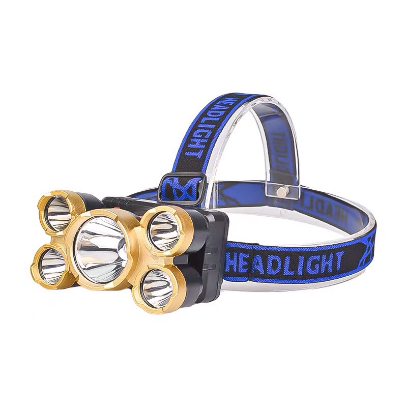 ĐÈN PIN ĐỘI ĐẦU 5 BÓNG SIÊU SÁNG