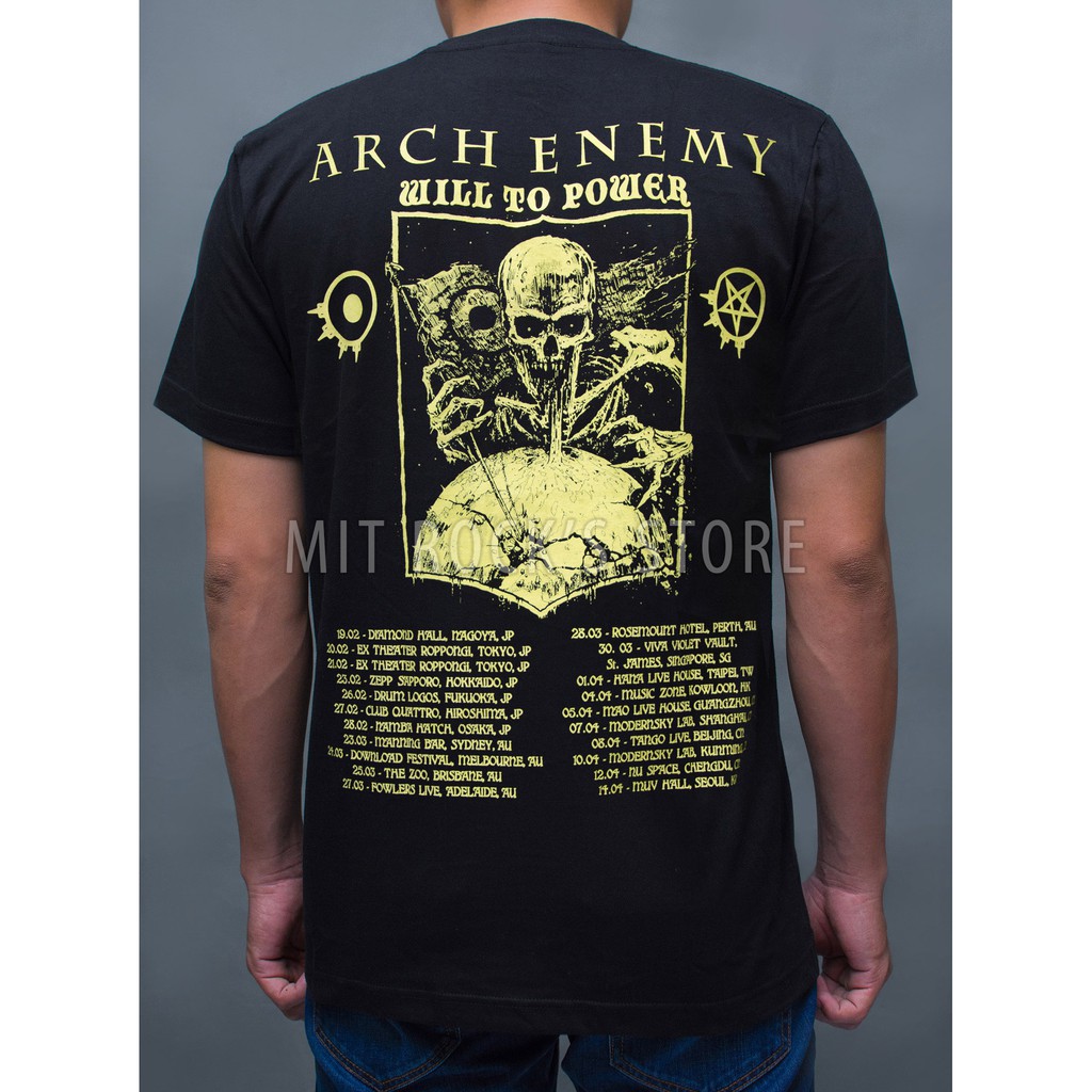 Áo Arch Enemy - Rock band tee - Áo Rock - Size S, M, L, XL, XXL - Áo Thái Lan