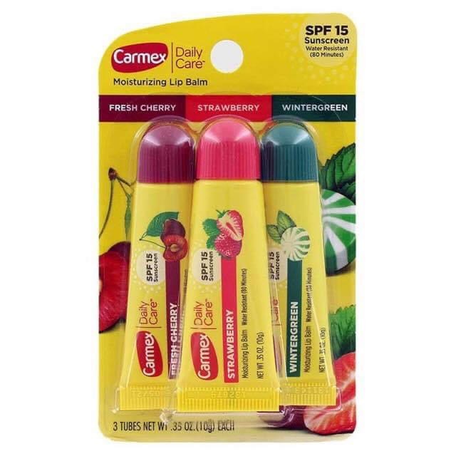 Son dưỡng môi Carmex Daily Care Moisturizing Lip Balm SPF15 ( Bán lẻ)
