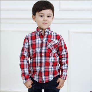 Sơ mi kẻ Jumping Bean cho bé trai từ 2-7 tuổi