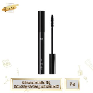 [HÀNG CHÍNH HÃNG]  Mascara Missha 4D Làm Dày và Cong Mi Mẫu Mới - Chuốt Mi Missha 4D mẫu mới