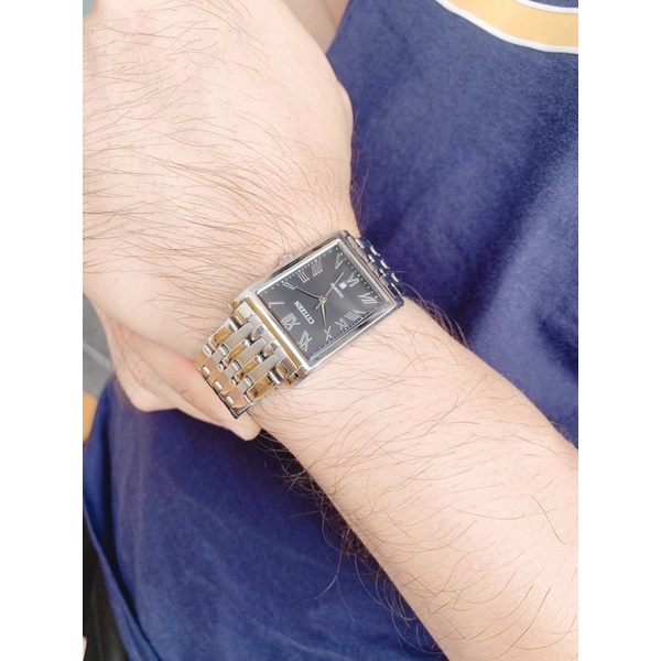 Đồng hồ nam 🥰C.itizen BH Quartz Roman Numerals Silver-Tone Braceler🥰