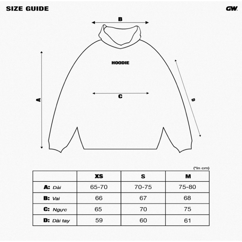 GW FULLZIP HOODIE/ Áo Hoodie Dây Kéo Vải Nỉ Bông/  GAMBLE WORLDWIDE