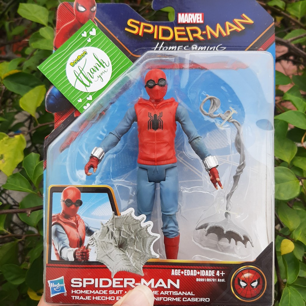 Mô hình người nhện Spider Man chủ đề mùa đông - chính hãng