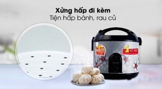 Nồi cơm điện Sharp 1.8 lít KS-NR191STV Mới 100%