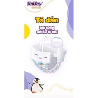 ( Tặng thú bông ) Combo 4 tã dán Unidry S46/M42/L38/XL34