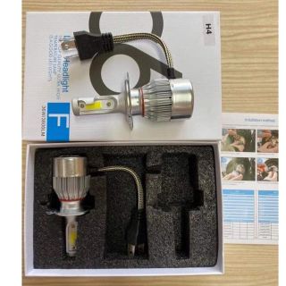 [Giá 1 cặp] - Đèn pha led C6 2 tim H1 H4 9005 9006 loại 1 ( BH 6th lỗi đổi mới)