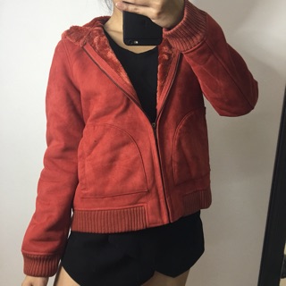 Áo khoác Da lộn Secondhand Hàn