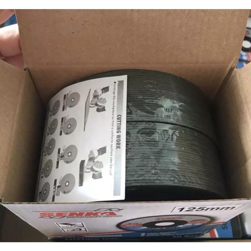 Chuyên cắt sắt, inox 107mm hiệu Senka. Đá cắt sắt, inox SIÊU BÉN - Chính hãng