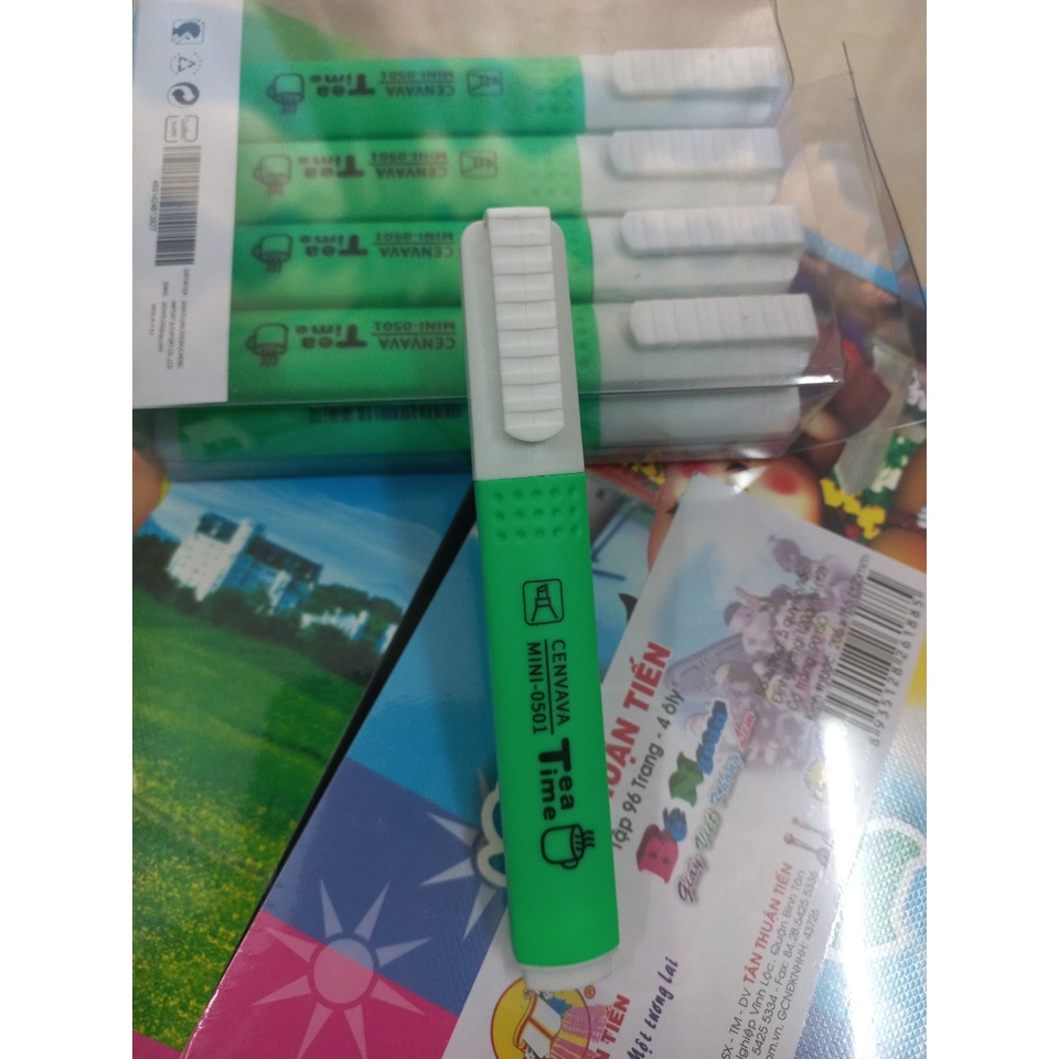 Bút Dạ Quang Mini Cenvava 0501 nét 4mm