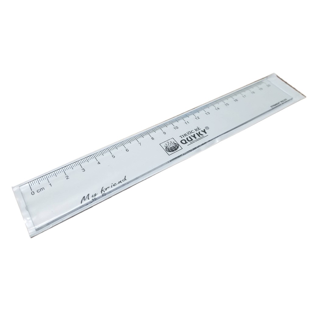Thước kẻ 20cm, 30cm cứng Quyky . Do VPP Hiếu Cường cung cấp