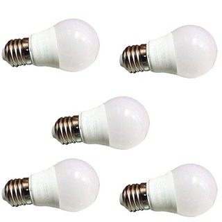 Combo Tiết Kiệm - Bộ 5 bóng đèn 3W - 4W - 5W kín nước dùng trang trí ngoài trời hay trong nhà, bảo hành 12 tháng