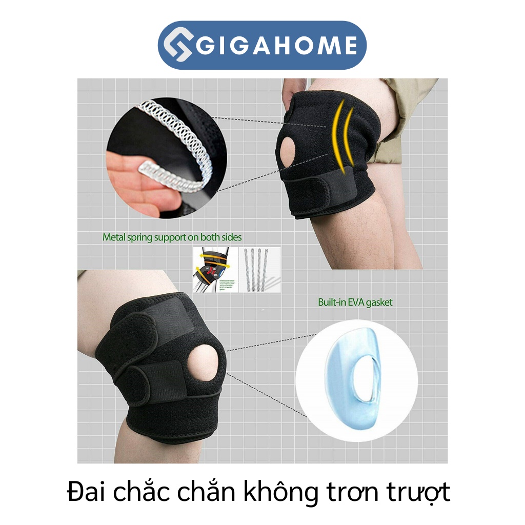 Đệm Bảo Vệ Đầu Gối GIGAHOME Chống Tránh Thương Khi Chơi Thể Thao 7409