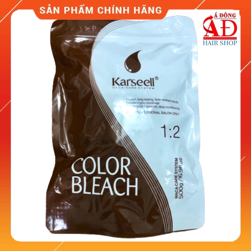 [+Tặng mũ trùm][New] Bột tẩy tóc Karseell cao cấp chính hãng 500g