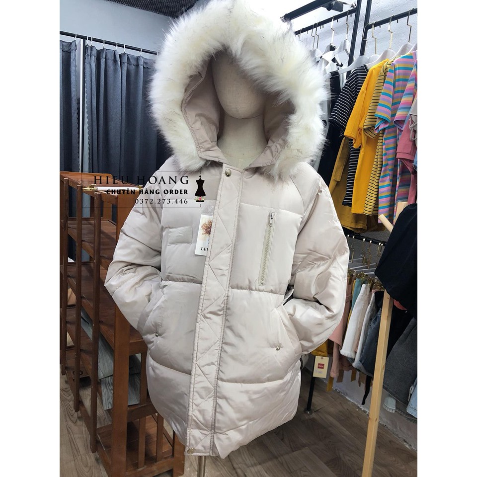 ÁO KHOÁC PHAO MŨ LÔNG(KÈM ẢNH THẬT)