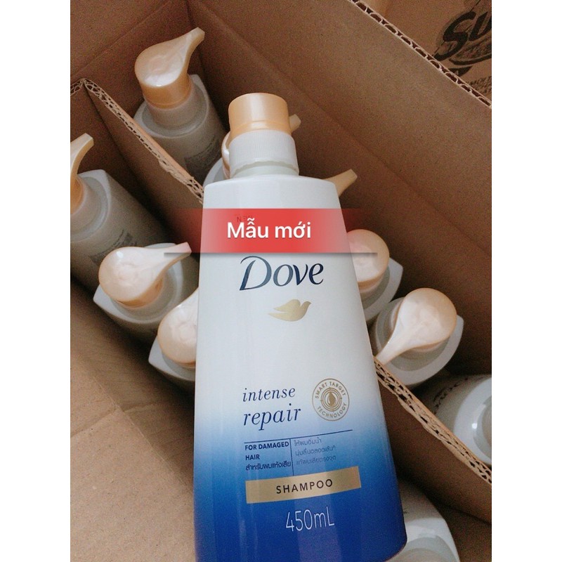 Dầu gội , dầu xả dove 450ml - thái lan