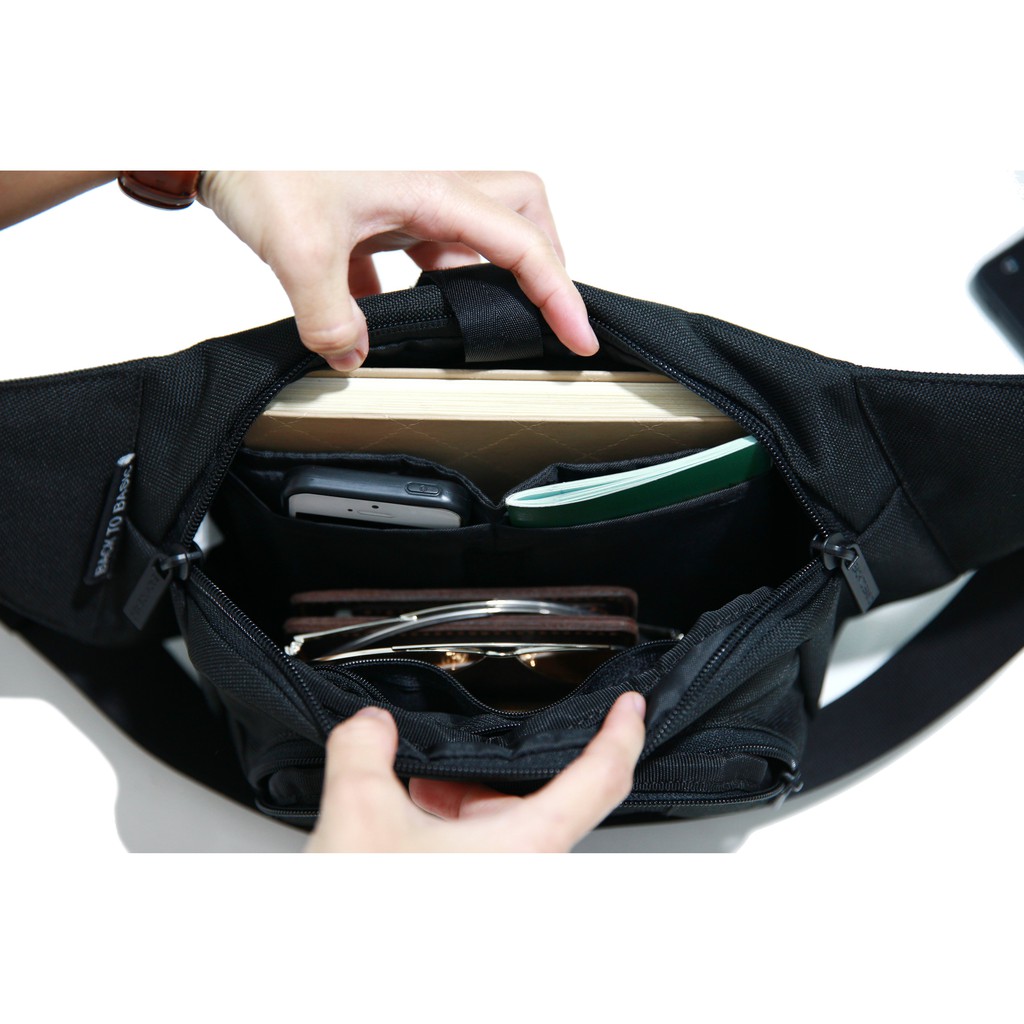 Túi bao tử - Túi đeo hông cao cấp Back To Basic - Hippu II màu trơn, chống thấm tốt, 11 ngăn | BigBuy360 - bigbuy360.vn