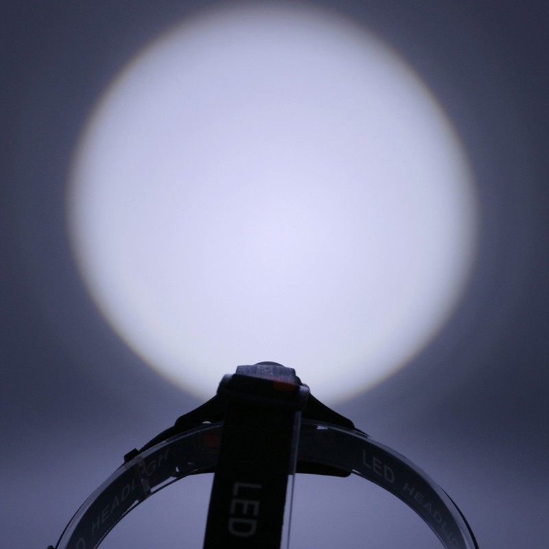Đèn đeo trên đầu LED XM-L T6 có cảm biến hồng ngoại có thể điều chỉnh độ thu phóng đèn