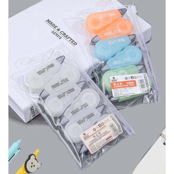 Bút xóa cuộn băng dính 3m thiết kế hình hoạt hình phong cách Hàn Quốc LILA BX6