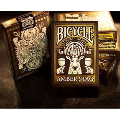 Bài ảo thuật : Bicycle Amber Stag Club 808