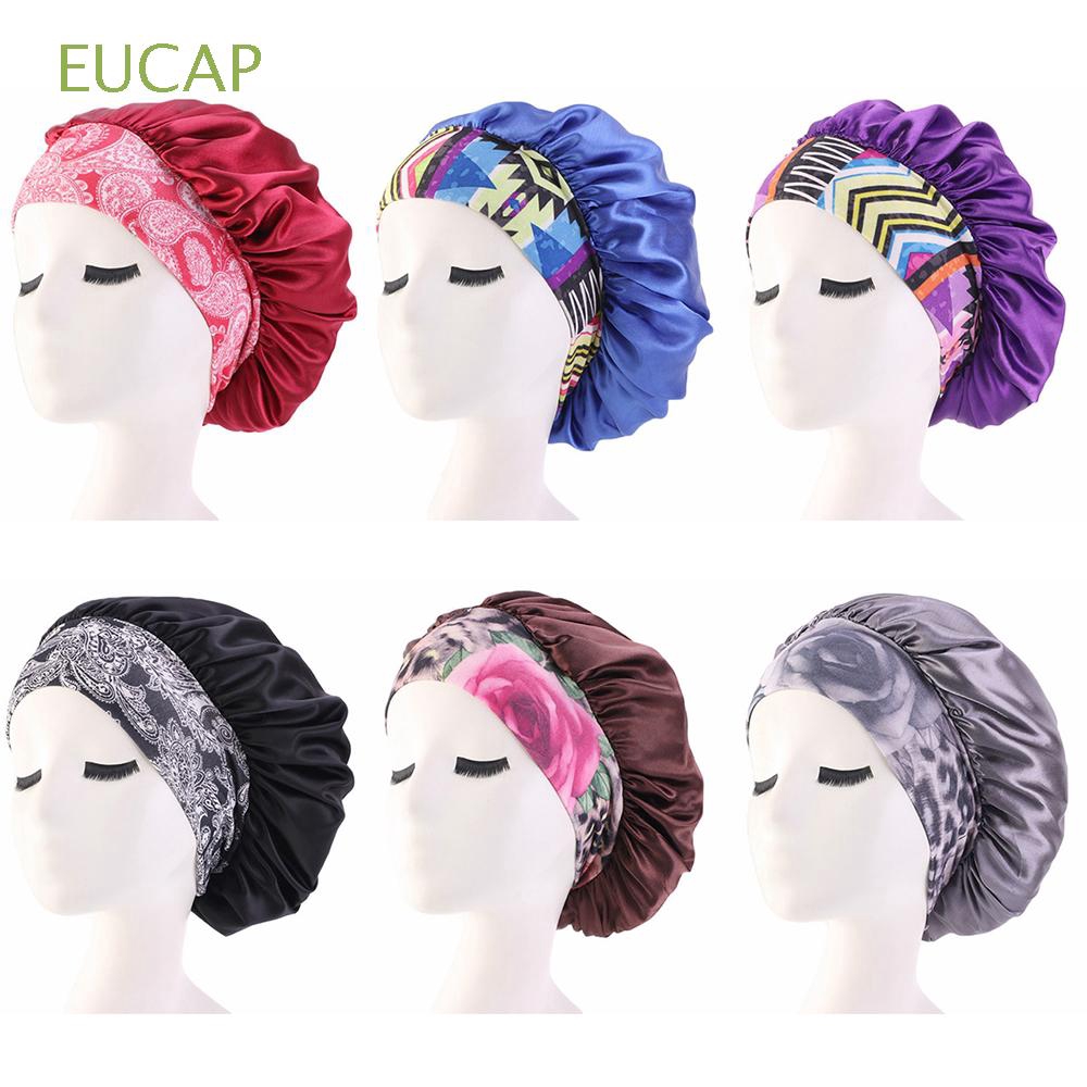 Mũ lụa bọc đầu có độ đàn hồi cao dành cho nữ khi đi ngủ