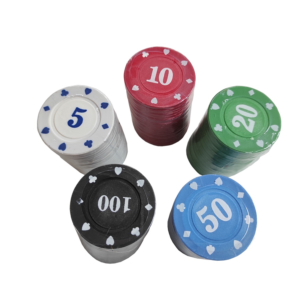 Lốc 20 chip phỉnh Poker