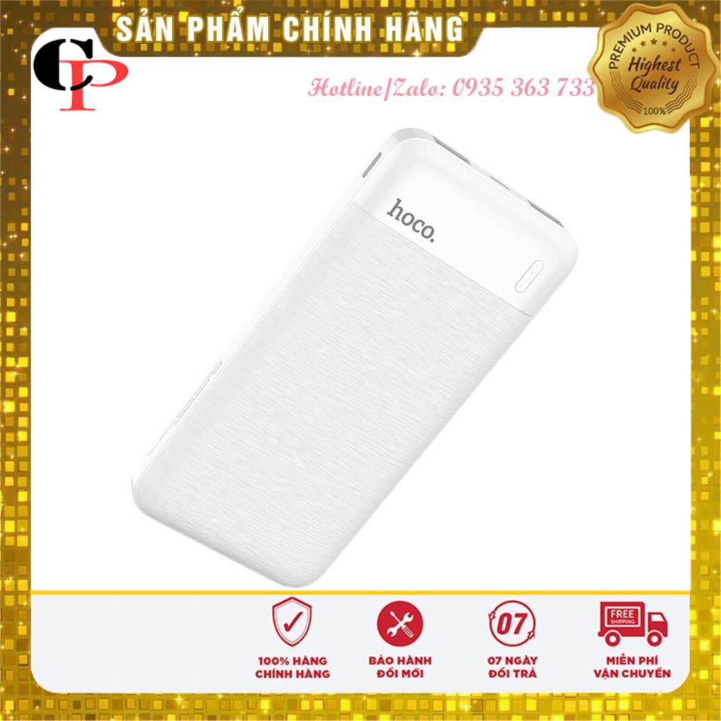 Sạc dự phòng CHÍNH HÃNG pin sạc dự phòng HOCO CJ1 10.000mAh lõi pin Polymer giúp pin đạt khối lượng siêu nhẹ siêu bền