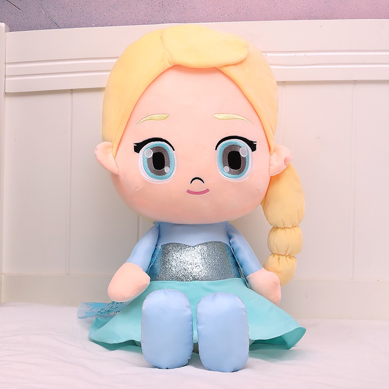 Búp bê nhồi bông hình công chúa Anna Elsa size 30/ 40cm
