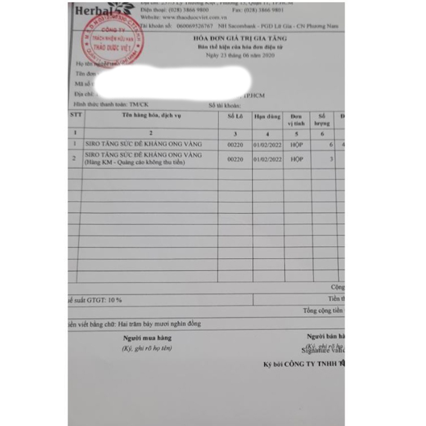 Siro Ong Vàng hỗ trợ giảm ho, đau rát họng hộp 30 gói - Cvspharmacy