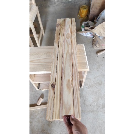 Combo 10 thanh gỗ thông dày 1.2 cm rộng 3.6cm dài 100cm đã bào nhẵn 4 mặt.