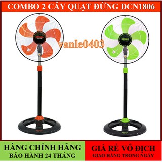 [CHÍNH HÃNG] Quạt senko🚚FREESHIP🚚GIAO HÀNG TRONG NGÀY🚚(COMBO 2 CÂY) Quạt đứng senko thân sắt DCN1806