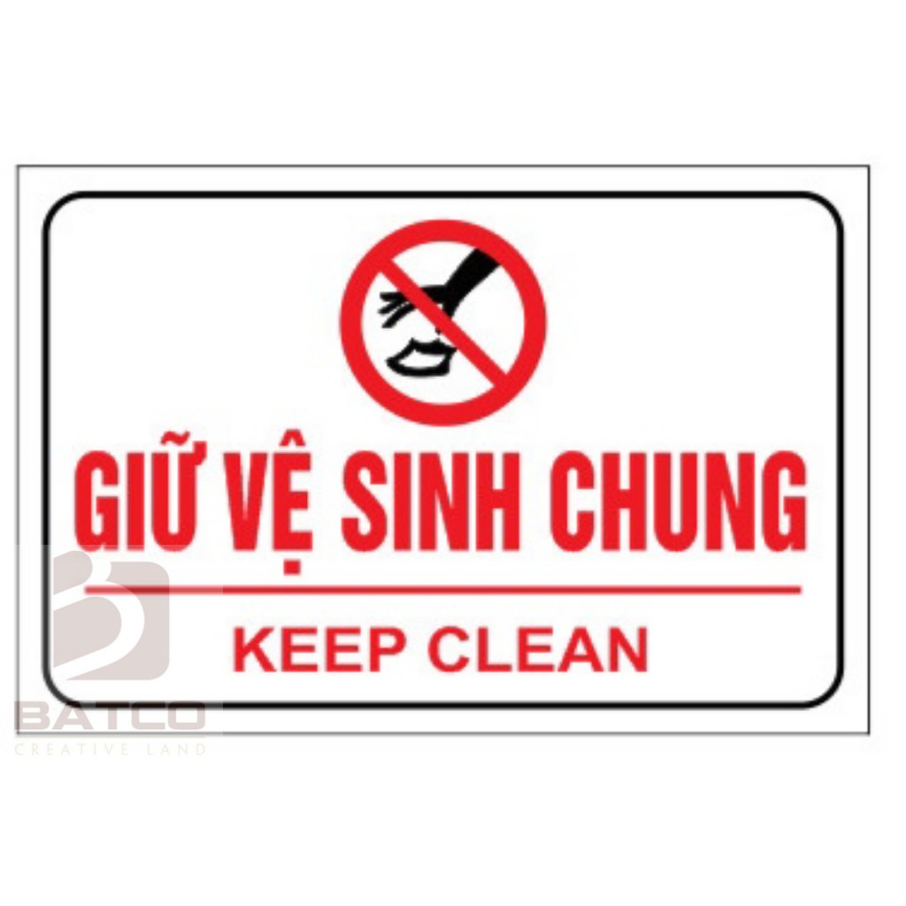 Bộ 2 biển báo nội quy, quy định chung