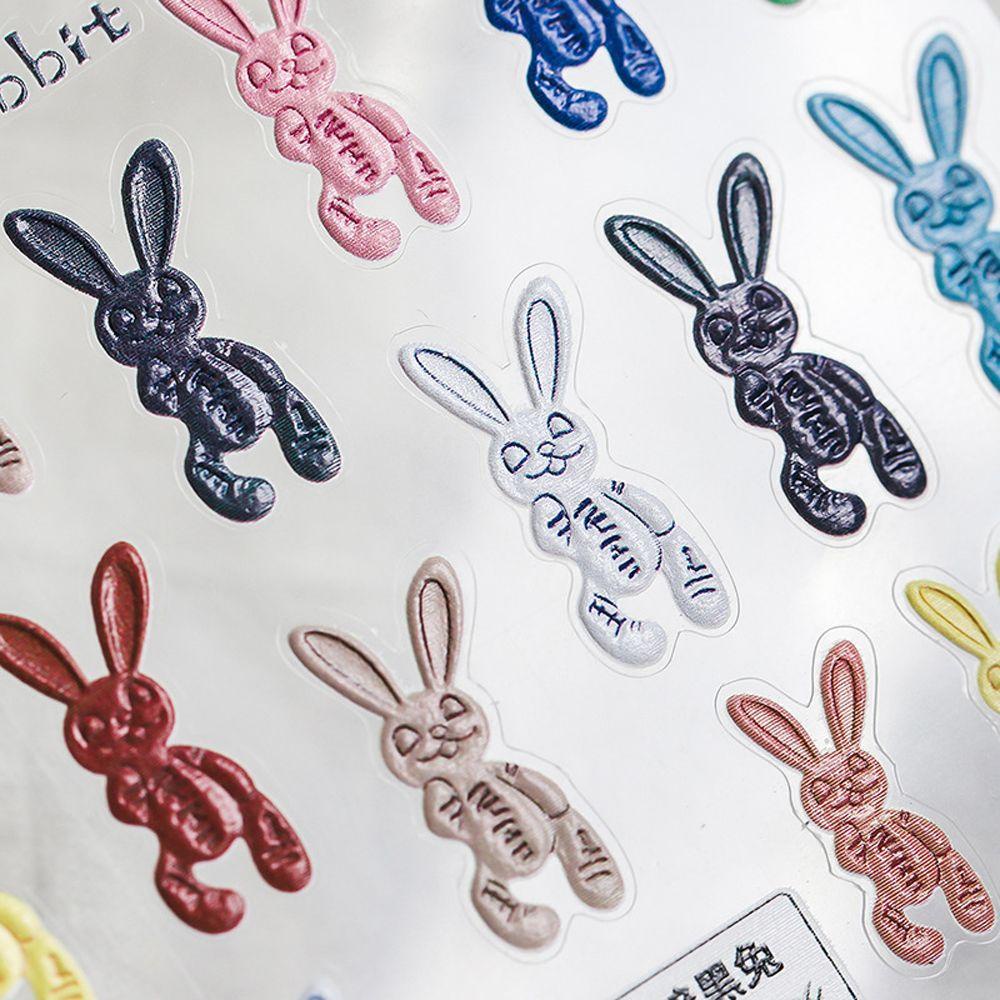 OCEANMAP Miếng Dán Trang Trí Móng Tay 5D Dễ Thương Dành Cho Nữ