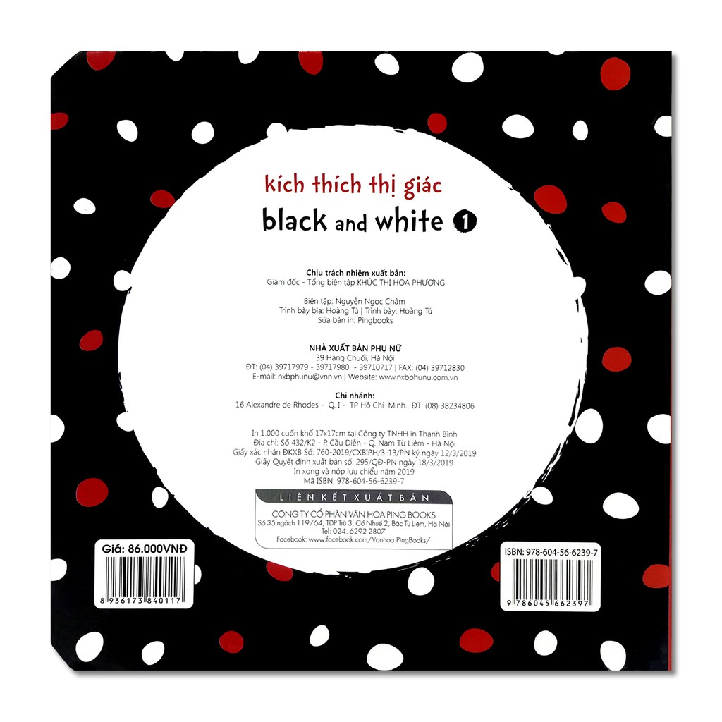 Sách - Kích Thích Thị Giác - Black And White (Bộ 2 quyển) | BigBuy360 - bigbuy360.vn