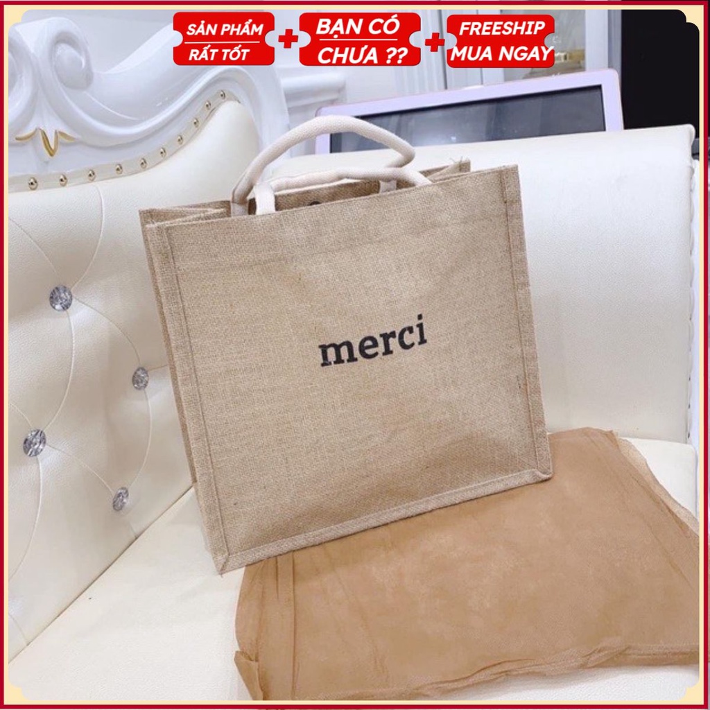 Túi Cói Merci Siêu Hot Hit ! đi biển,đi chợ,đi chơi