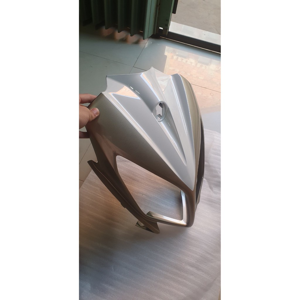 Mặt nạ Nouvo LX Vàng xám - Trắng