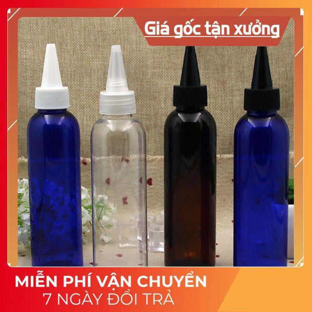 Chai Chiết Mĩ Phẩm ❤ GIÁ RẺ NHẤT ❤ Chai nhựa pet nút nhọn 150ml,200ml,250ml chiết mỹ phẩm , phụ kiện du lịch