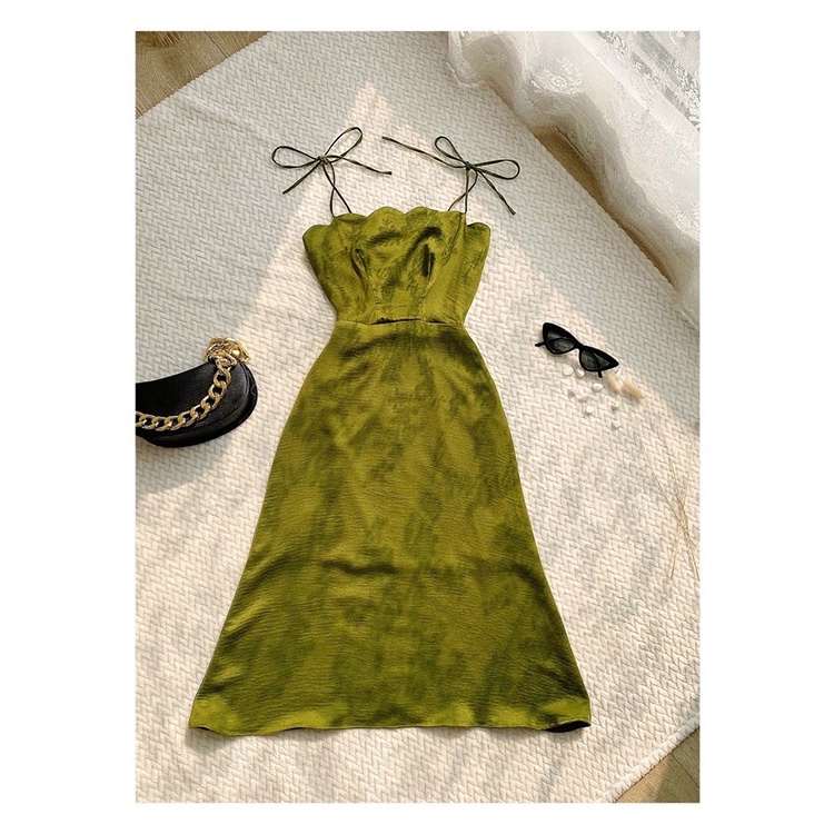 Lily Dress Váy lụa tằm ướt xinh