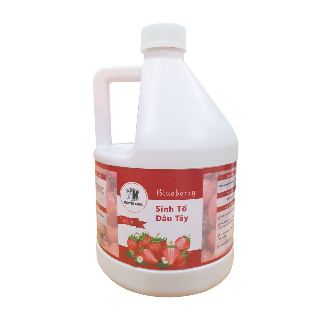Sinh tố Dâu Tây Nguyên Khoa Bình 2 Lít- BẾP NGUYÊN KHOA
